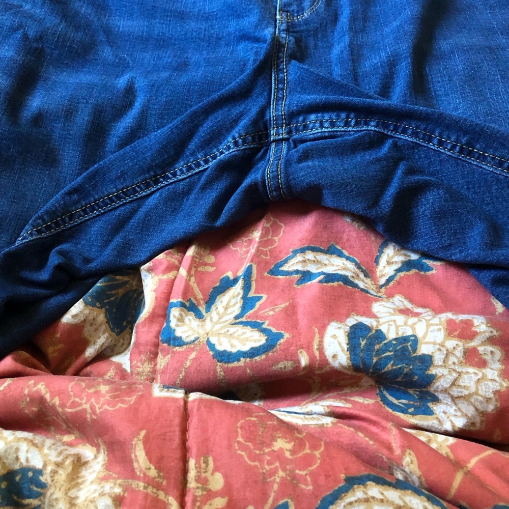 Ava & Viv Dark Blue Stretch Jeans - Picture 8 of 10